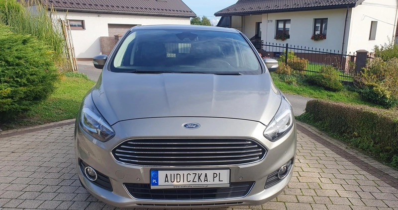 Ford S-Max cena 74900 przebieg: 137000, rok produkcji 2015 z Zielonka małe 781